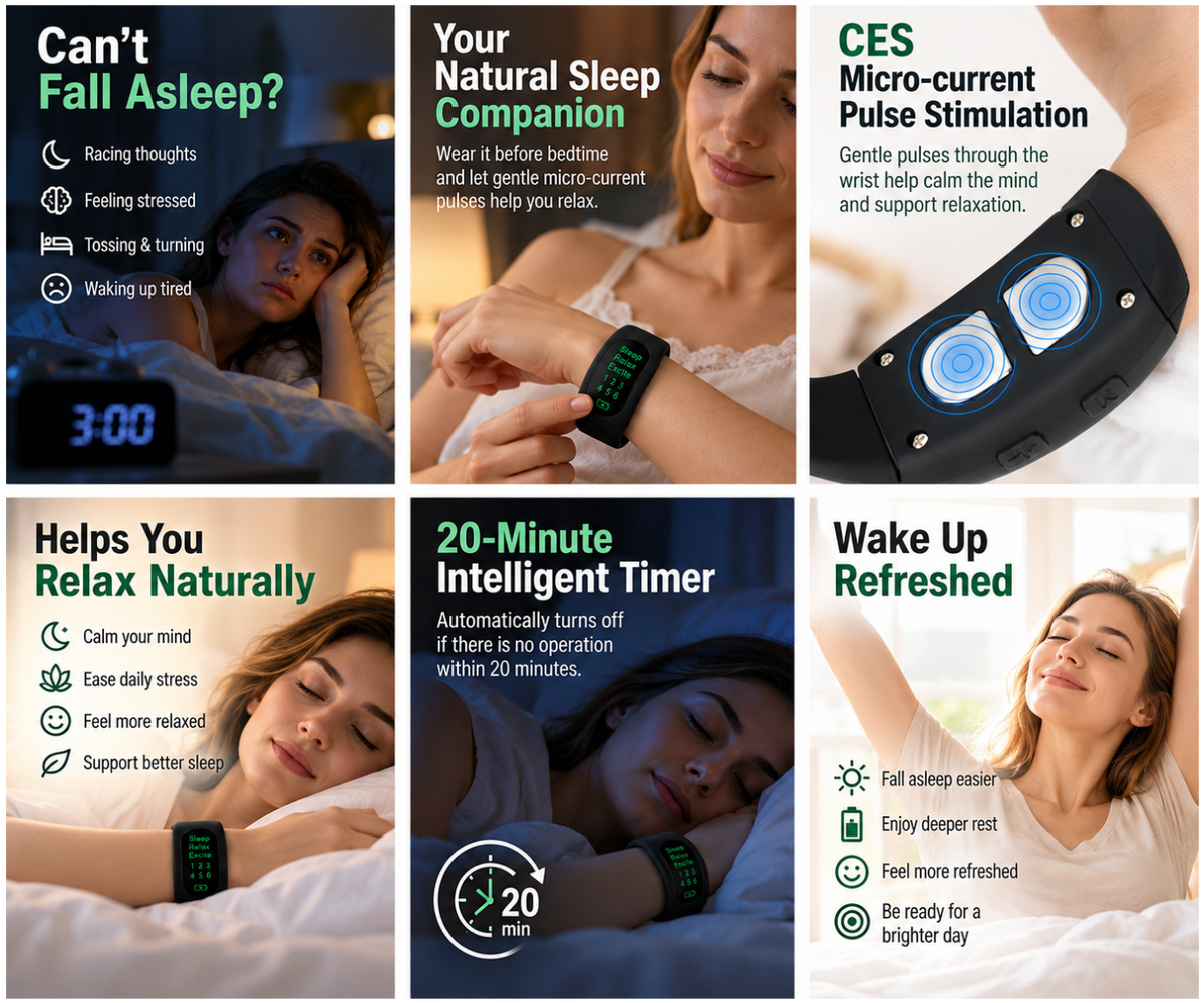 WellSleep By BEHAP | Electric Sleep Aid Device