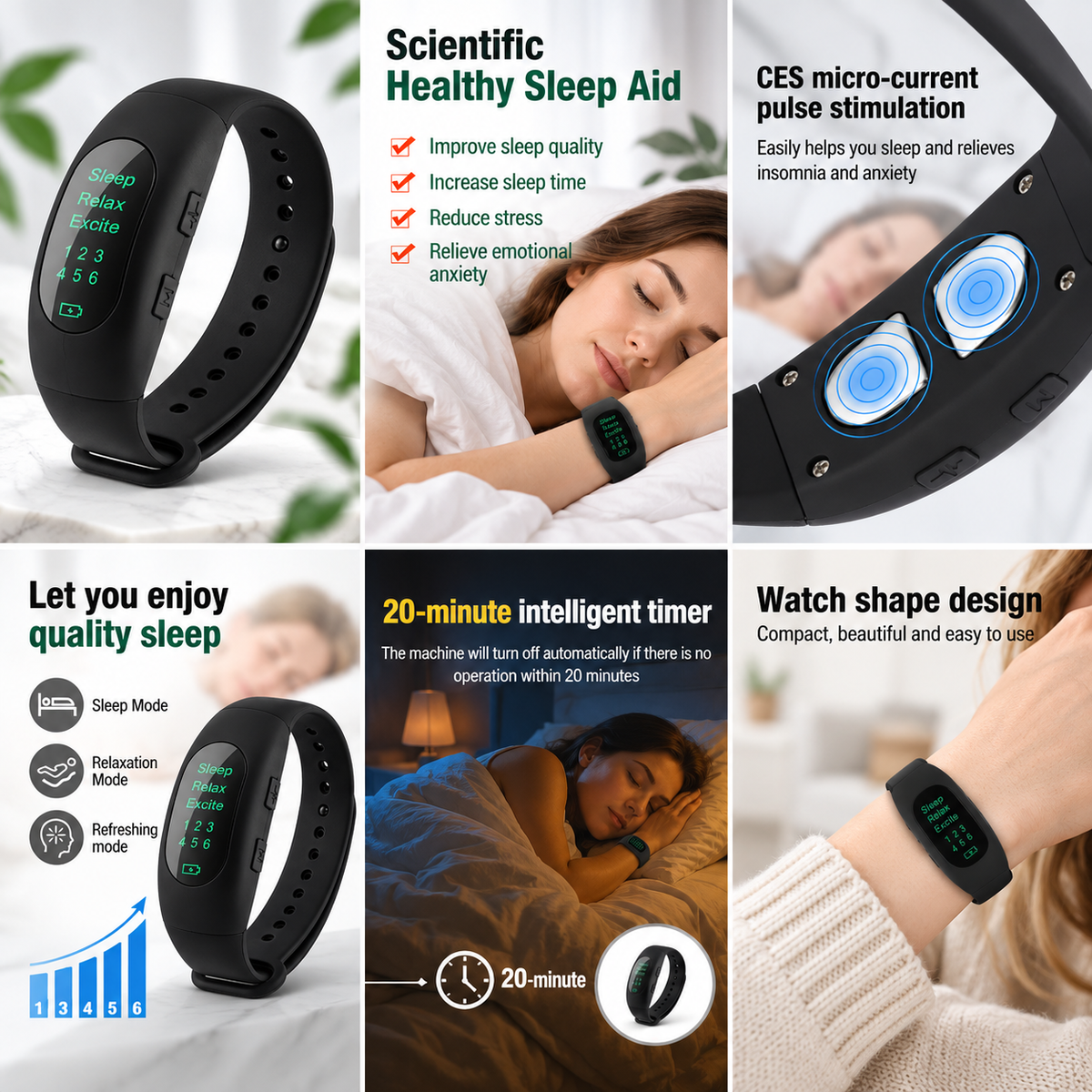 WellSleep By BEHAP | Electric Sleep Aid Device
